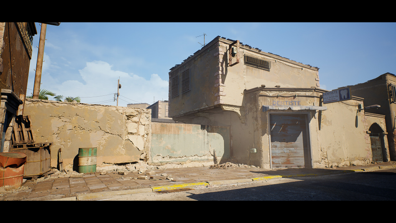 Illustration for article titled Counter-Strike's Iconic De_Dust 2, Remade In Unreal Engine 4